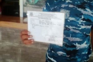 Surat ijin sementara blu sky